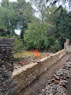 lime mortar pointing in norfolk